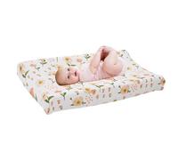 Enveloppement - couverture intérieure du pad imperméable, couverture de matelas imprimée | Table d'enroulement en coton durable avec élastiques, confort pour garçons et filles