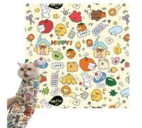 Enveloppement de chat auto-adedent-gilet réglable sûr | Conception de couverture apaisante légère utilisée pour le toilettage de la salle de bain pour la coupe des ongles et une manipulation