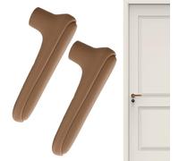 Enveloppement de la poignée-Couvercle en silicone anti-collision, manche souple | Protecteur de porte à l'épreuve des, prise de réduction du bruit, protection de sécurité pour les bains