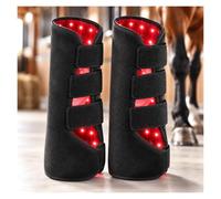Enveloppement De Thérapie For Chevaux Avec Minuterie | Commandes À Double Interrupteur, Trois Modes D'éclairage, Rechargeable De Type C(Left+Right)