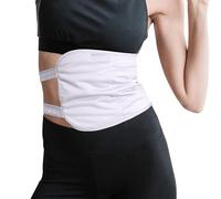 Enveloppement d'huile de ricin,Enveloppement de soins du corps pour la taille et le cou - Bande élastique réutilisable, emballage d'emballage d'huiles essentielles anti-perte d'huile pour la santé du