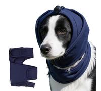 Enveloppement D'oreille Pour Chiens, Réduction Du Bruit Avec Cordon De Serr | Enveloppement D'oreille Pour Chiens, 16-24cm, Cordon De Serrage Doux Et Coupe-vent, Réduction Du Bruit, Enveloppe De Tête Épa