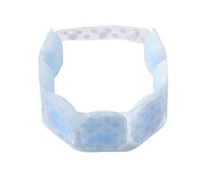 Enveloppement rafraîchissant pour le cou - Fermeture magnétique mains libres, soulagement instantané de la chaleur, écharpe froide en TPU réutilisable, cadre pliable ergonomique ultra léger de 145 g