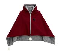 Enveloppement thermique portable, châle électrique doux à 3 réglages, couverture portable pour femme pour la chaleur intérieure, fournit un chauffage uniforme et sûr, conception légère et confortable