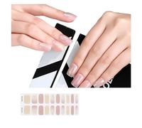 Enveloppements À Ongles En Gel Polyvalents Enveloppements Complets Lampe UV/LED Parfait Pour Tout Événement Lime À Ongles Et Bâton Inclus Aucune Compétence Professionnelle Requise