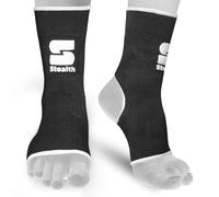 Enveloppements de soutien de cheville - Manchons de cheville Muay Thai pour arts martiaux, salle de sport - Équipement de boxe durable et fiable - Enveloppements de cheville pour kick boxing (L/XL)