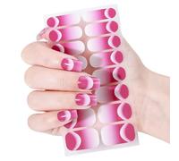 Enveloppements d'ongles simples à utiliser sans durcissement, autocollants brillants et pratiques nécessaires pour manucure pour l'art de la mode