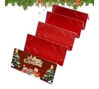 Enveloppes à Argent de Noël,Organisateur Saisonnier à 7 Fentes,Porte-Cartes Et Billets De Noël - Pour Réunions Familiales Voyages Sous Sapin Amis Couples Fille Fils