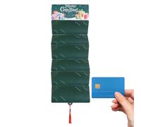 Enveloppes à Argent de Noël | Pièce Maîtresse de Fêtes d'Hiver | Pochette Cadeau Monnaie pour Célébrations - Pour Réunions Familiales Voyages Sous Sapin Amis Couples Fille Fils