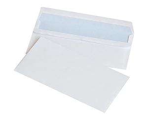 Enveloppes Auto-adhésives OFFICE PRODUCTS SK DL 110x220mm 75 G/m² 1000 Pièces Blanches / / Type-Auto-adhésif/Type-SK/Couleur-Blanc/Format-DL/Grammage (g/m2)-75 / Dimensions (mm)-110x220