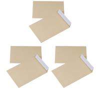 Enveloppes Avec Bande Silicone OFFICE PRODUCTS HK B5 176x250mm 90 G/m² 10 Pièces Marrons / / Type-Avec Bande Autoadhésive/Type-HK/Couleur-Marron/Format-B5 / Grammage (g/m2)-90 (Lot de 3)