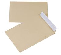 Enveloppes Avec Bande Silicone OFFICE PRODUCTS HK B5 176x250mm 90 G/m² 10 Pièces Marrons / / Type-Avec Bande Autoadhésive/Type-HK/Couleur-Marron/Format-B5 / Grammage (g/m2)-90