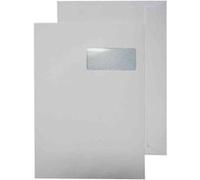 Enveloppes - Blanche - C4 - 229x324mm - Autocollante - Avec fenêtre - Carton de 250 - GPV G