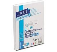 Enveloppes - Blanche - C5 - 162x229mm - Auto adhésive - Paquet de 50 - GPV G