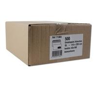 Enveloppes - Blanche - DL - 110x220mm - Avec fenêtre - Autocollante - Carton de 500 - GPV G