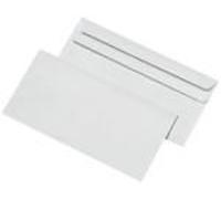 Enveloppes Blanches 110 X 220 Mm Dl Sans Fenêtre Autocollantes 75g 1000pcs