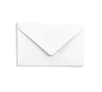 Enveloppes Blanches Format Carte de Visite, 90 x 140 mm, Papier 100g/m², Sans Fenêtre (25)