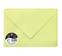 Enveloppes - C5 - 16,2x22,9cm - Pollen - Vert bourgeon - 20 unités - Clairefontaine G