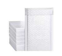 Enveloppes De Courrier Rembourrées À Bulles, 25 Pièces, Pour Emballage De Cadeau, Sac Auto-Scellant, Blanc, Noir, Rose