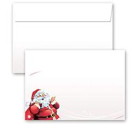 Enveloppes de motif Saint Nicholas, LETTRE AU PÈRE NOËL 10 enveloppes DIN C6 (162x114 mm) | Paper-Media