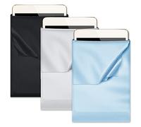 Enveloppes de Protection pour iPad en Microfibre, Pack de 3, compatibles avec Les tablettes iPad 1-10, iPad Air 1-5, iPad Pro 11, 10.5, iPad Pro 9.7 avec des Tailles d'écran de 9,7 à 11 Pouce