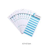 Enveloppes De Reliure À Anneaux Avec 12 Feuilles De Budget D'exroutage,A5,Horizon,A7,Licence De Budget,Évalué 6,Pocommuniste -A6bleu-A6