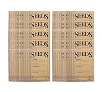 Enveloppes D'échantillon Réutilisables 100 Pièces Pour Un Tri Et Une Organisation Pratiques Paquets De 3x4.7 Pouces Sacs De Plantation