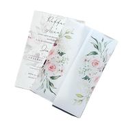 Enveloppes d'invitation, Cartes d'invitation de mariage 10 pièces enveloppe en vélin multicolore bricolage Transparent(Dark Grey,Vellum Wrap Envelope)