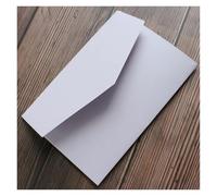 Enveloppes d'invitation, Enveloppes de poche d'invitation 5x7 pouces, paquet multicolore 50 ensembles avec 2 styles(Plum,Just pocket)