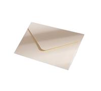 Enveloppes d'invitation, Enveloppes d'invitation 20 pièces kaki et blanc 10,5x7cm(20pcs White)