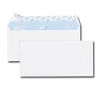 Enveloppes, DL, 110 x 220 mm, sans fenêtre, blanc