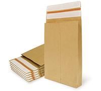 Enveloppes en papier kraft avec double bande de silicone de 3 soufflets pour l'expédition et l'emballage. Sacs en papier pour envoyer des vêtements, des accessoires, etc. - Ofituria