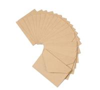 Enveloppes for cartes-cadeaux 300 pièces Mini enveloppes Kraft for Invitations cartes de visite papeterie papier Mailers fournitures bureau mariages vacances(Yellow)