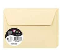 Clairefontaine Enveloppes C6 Chamois 120 g Auto-adhésives Lot 20 11,4×16,2 cm Pollen Réf. 5846C