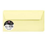 Enveloppes - Format DL - 110x220mm - Canari - 20 unités - Clairefontaine Jaune G