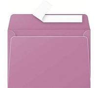 Clairefontaine Enveloppes Hortensia 144 x 262 mm G Rose