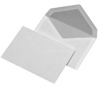 Enveloppes MAILmedia C6 collantes à l'état humide sans fenêtre blanc