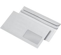 Enveloppes MAILmedia DIN Lang autocollantes avec fenêtre
