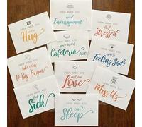Enveloppes « Open When », cartes de vœux avec messages, cadeaux universitaires pour étudiants et amis, cadeau de départ de la maison pour fille ou fils