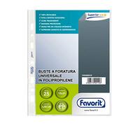Enveloppes perforées Favorit liste intérieur lisse format A5 15 x 21 cm - paquet de 25 pièces