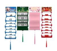 Enveloppes Pour Argent De Noël,Enveloppes Père Noël Bonhommes De Neige - Étui À Cartes De Fêtes Et Porte-Billets,Pour Hommes Femmes Adolescents Filles Famille Anniversaire Fête Bureau Maison