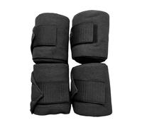 Enveloppes pour chevaux : bandages de jambes avant, équipement de protection équestre | 98,43 x 4,72 x 0,12 pouces Garde de jambes durable, bandage de soutien élastique, accessoires de conduite longue