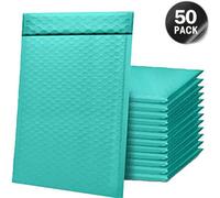 Enveloppes Rembourrées À Bulles Vertes, 50 Pièces, Enveloppes Cadeaux, Envoi