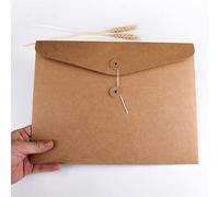 Enveloppes Robustes - Papier Kraft Durable, Conception À Double Fermeture, Idéales Pour L'envoi Et Le Stockage, Fabriquées Aux États-Unis