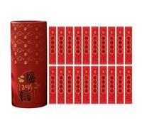 Enveloppes rouges Année du serpent,Enveloppes du Nouvel An lunaire du serpent,Enveloppes porte-bonheur 2025 - Enveloppe rouge chinoise, Boîte à enveloppes rouges pour le Nouvel An pour le Nouvel An