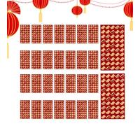 Enveloppes Rouges du Cheval du Nouvel An Chinois - 30 Pièces d'Accessoires de Célébration | Enveloppes Rouges de la Fête Printemps | Pour les Enthousiastes Commerce Mariage Anniversaire