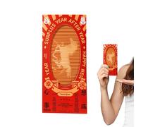 Enveloppes rouges - Enveloppes pour l'année du cheval - Articles de Noël amovibles - Pour les amateurs de culture d'affaires, les collectionneurs, les mariages, les anniversaires, les fêtes de famille