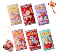 Enveloppes rouges pour argent - emballage design pour broderie, enveloppes rouges pour célébration du nouvel an chinois | pour mariage, fiançailles, anniversaire, mariage, garçon, fille, jeune
