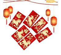 Enveloppes rouges pour l'argent | Grandes enveloppes rouges traditionnelles pour le Nouvel An chinois, pour le Nouvel An chinois Fête du Printemps Mariage Fiançailles Anniversaire Hommes Femmes Filles