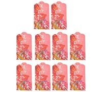 Enveloppes rouges pour l'argent - Pour l'année 2025 - Petite enveloppe rouge de style japonais pour mariage, Noël, remise de diplôme